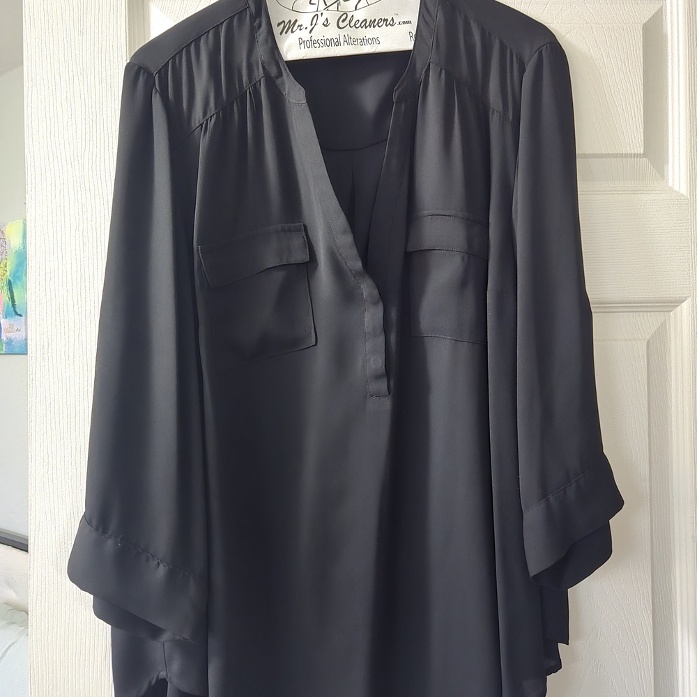 Torrid Elegant Black Harper Women's Top